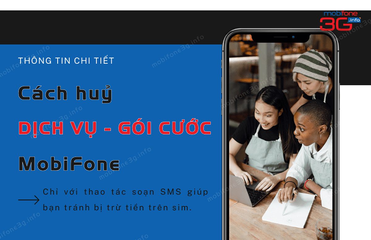 Cách hủy tất cả gói cước MobiFone